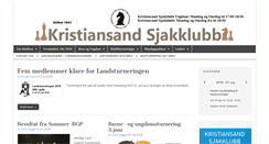 Desktop Screenshot of kristiansandsjakk.no